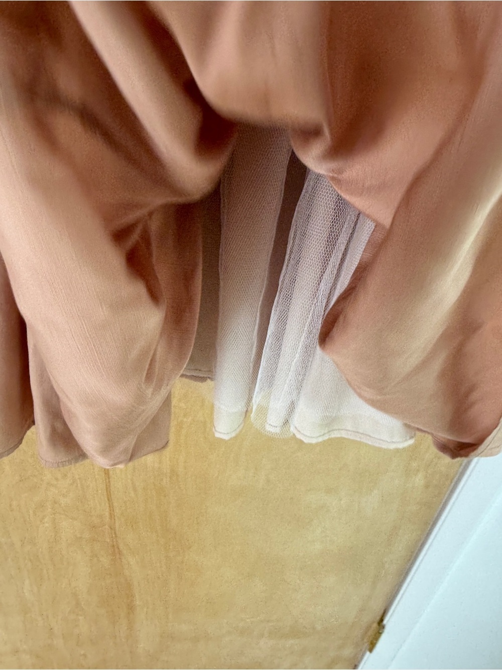 Sleeveless Fit and Flare Mini Dress in Dusty Rose - Picture 9 of 13
